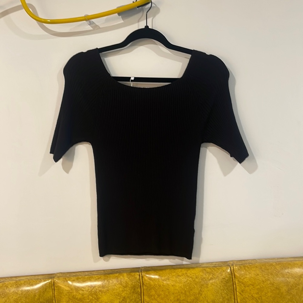 Anthropologie Short Sleeve Sweater
